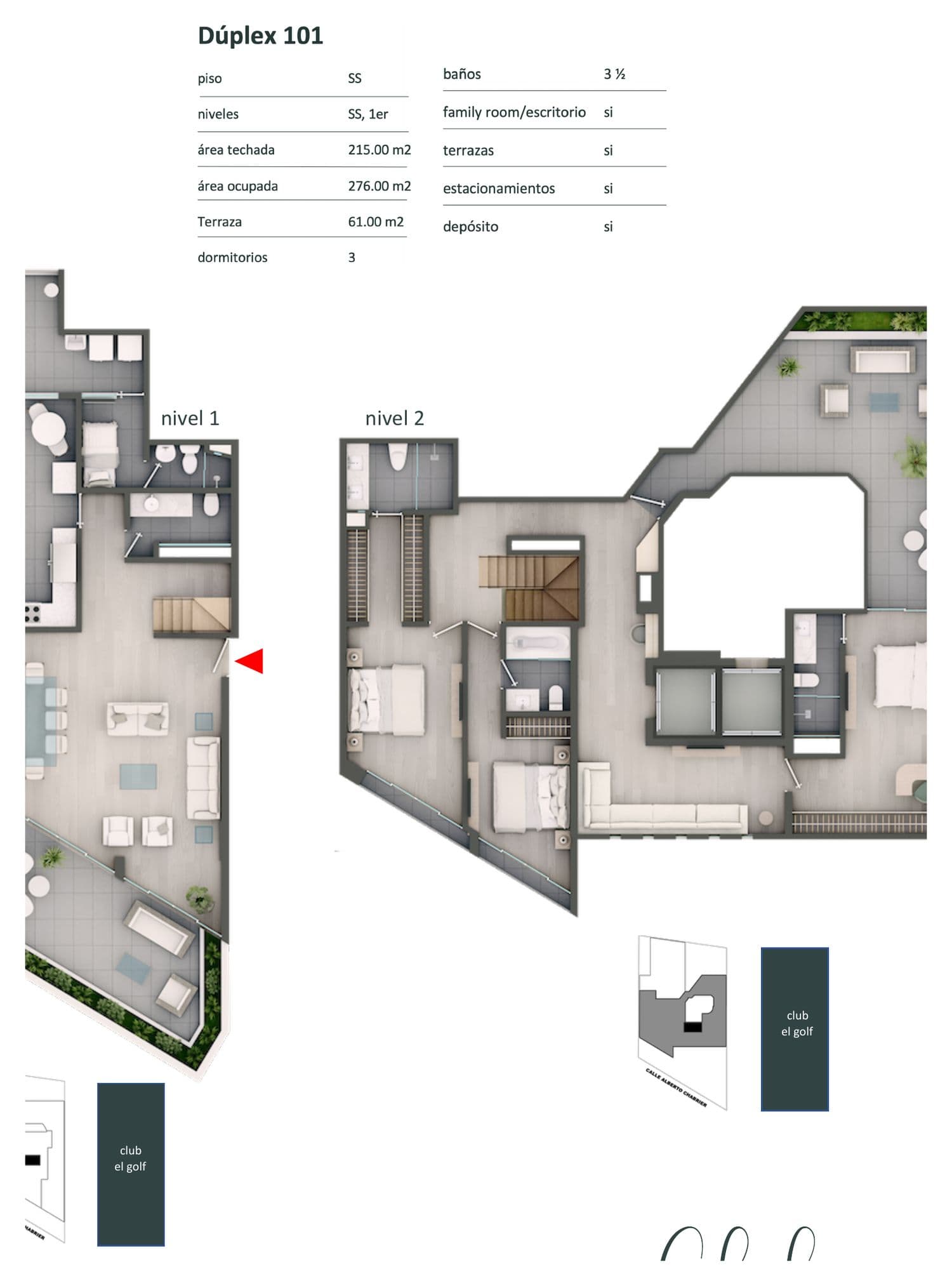 Planta de Dúplex 101